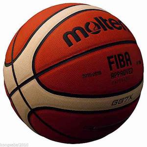 Balon Baloncesto Basketball Molten Gg7x Cuero + Obsequio!