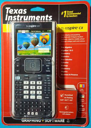 Calculadora Texas Instruments Ti nspire CX