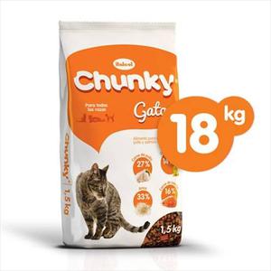 Concentrado Chunky Para Gato Por 18 Kilos