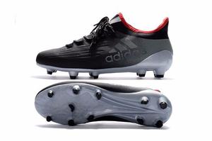 Guayo adidas X 16.1 Black/metallic Silver Futbol