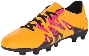 Guayos adidas X 15.4 Color Oro/negro/ Rosa Del Choque,talla7