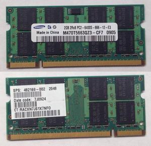 Memoria Ram DDR2 Portatil