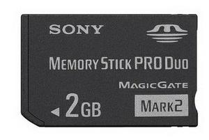 Memory Stick Pro Duo Sony 2gb Memoria Psp Nueva Original