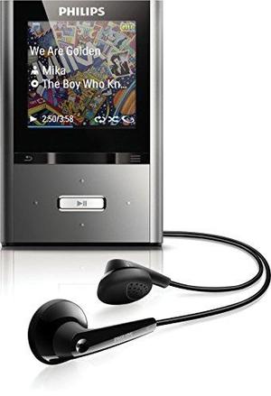 Philips Gogear Vibe 8 Gb Reproductor Mp3 (negro) - Sa2vbe...