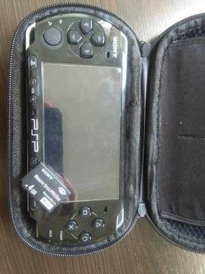 Psp  Con Chip+cargador+memoria4gb+estuche