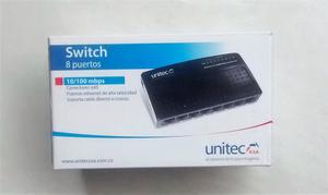 Switch 8 puertos Unitec