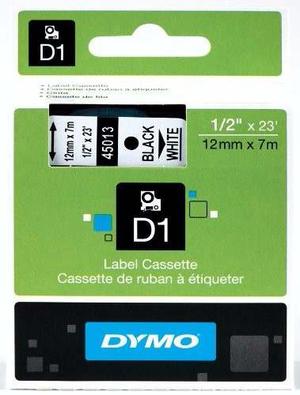 Cinta Para Rotuladora Dymo  D1 12mm 7 Metros