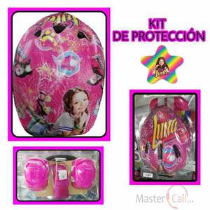 Kit De Proteccion De Patinaje Para Niña Soy Luna Oferta