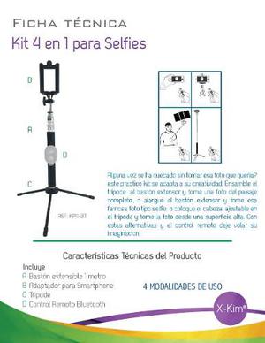 Kit Selfies 4 En 1 X-kim Promoción...