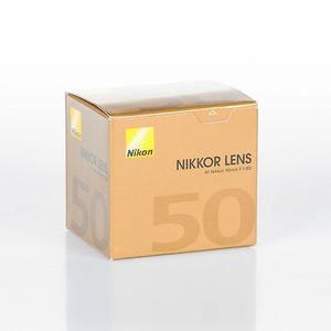 Nuevo Nikon Af Nikkor 50mm F/1,8 D Lente