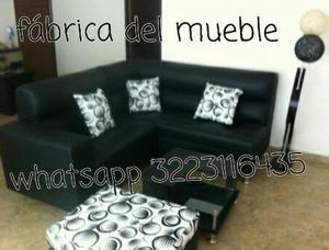 Sala en Negro Y Golf