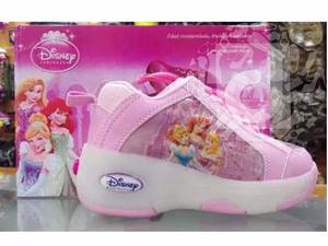 Tenis Patin Disney Con Luces!!!