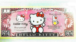 Billete 1 Millon Hello Kitty