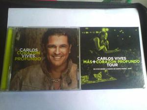 CDs originales Corazon Profundo Carlos Vives