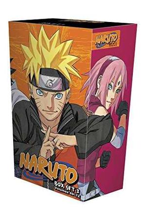 Caja Con Mangas Naruto Volumenes 