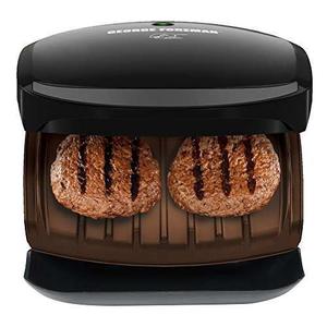 George Foreman Gr136b 2-plato Para Servir Classic Grill Y Pa