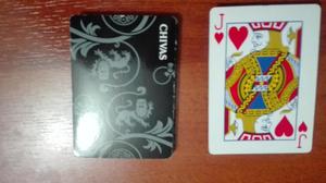 Juego de Poker Chivas Regal Completamente Nuevo