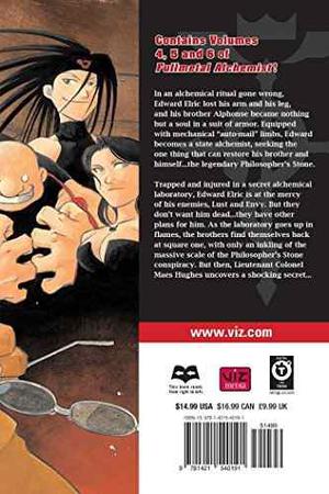 Libro De Manga Fullmetal Alchemist, Vol. 4-6