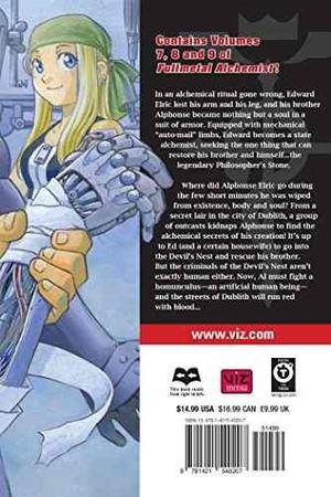 Libro De Manga Fullmetal Alchemist, Vol. 7-9