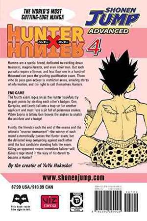 Libro De Manga Hunter X Hunter, Vol. 4