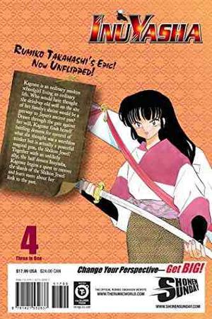 Libro De Manga Inuyasha, Vol. 4 (vizbig Edition)