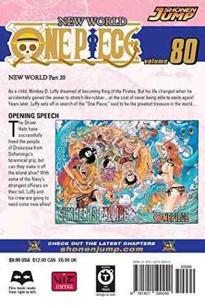 Libro De Manga One Piece, Vol. 80