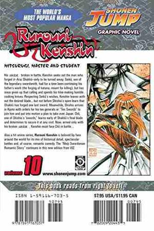 Libro Manga Rurouni Kenshin, Vol. 10