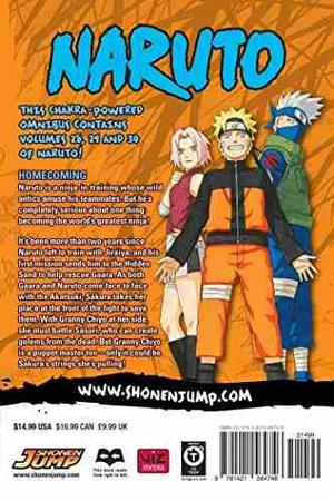Manga Naruto (3-en-1), Vol. 10: Incluye Vols  Amp;