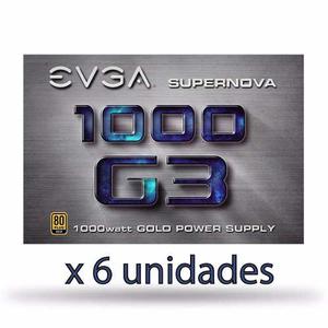 6 X Fuentes Evga w G3 80+ Gold Para Entrega Inmediata