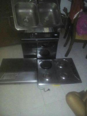 Estufa para Empotrar, Extractor, Horno