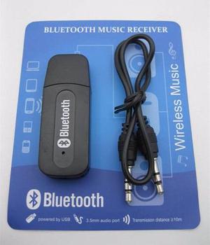 Receptor De Audio Bluetooth Usb Jack 3.5mm Carro Android Ios