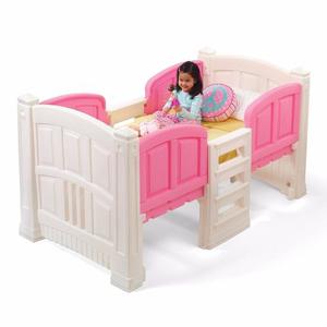 Step2 Girl's Loft And Storage Cama Para Niñas Princesa