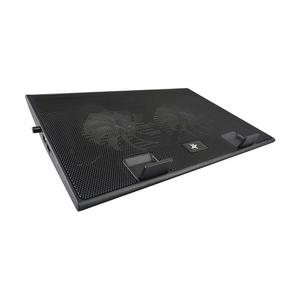 Base Portatil Star Tec 2 Ventiladores St-cp-12 Negro