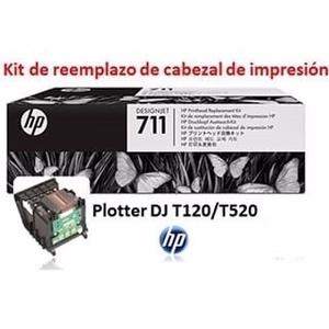 Cabezal De Impresion Hp 711 (c1q10a) Plotter Hp T120-t520