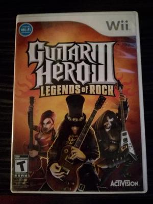 Guitar Hero 3 Legends of Rock Wii