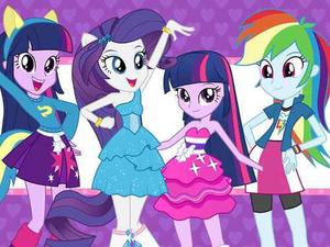 Kit Imprimible Candy Bar My Little Pony Equestria Girls