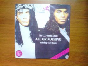 LP DE MILLI VANILLI TITULO THE U.S. REMIX ALBUM