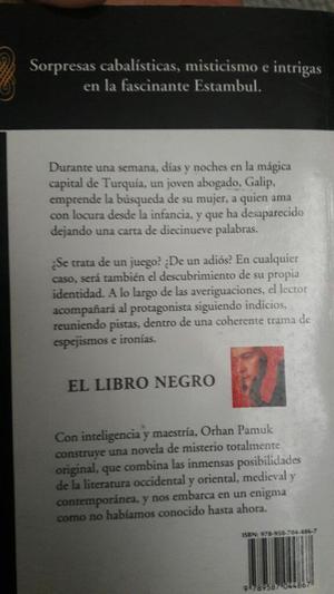 Libro. El Libro Negro.orhan Pamuk.