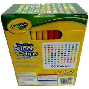 Marcadores Lavables Crayola 100 Colores