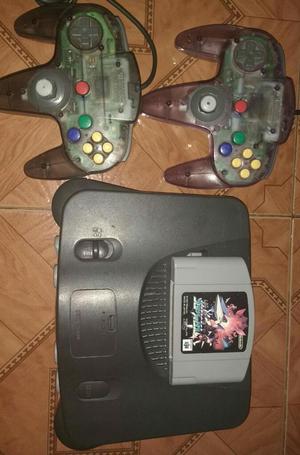 Nintendo 64 2 Cotroles Y Starfox Origina