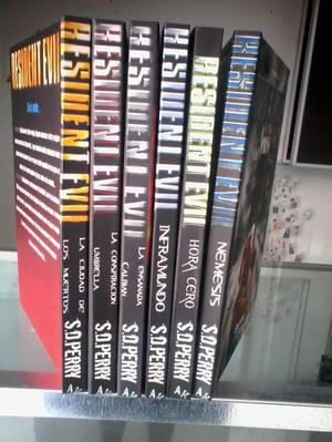 Novelas de Resident Evil Colección Completa 7 Tomos