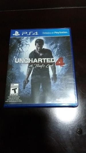 Vendo Uncharted 4 Ps4 Nuevo