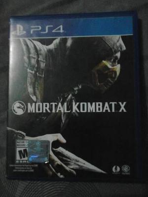 Vendo juego Ps4 Mortal Kombat x