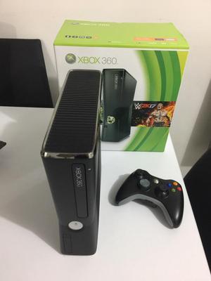Xbox 360 Slim 4Gb Un Control 5.0 Juegos Garantia