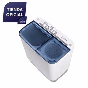 Lavadora Centrales Semiautomatica Blanca De 11lbs. Lcd553b0