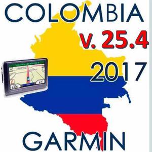 Mapa Colombia Garmin  Versión Julio