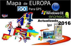Mapa Gps Igo Europa  Radios Chinos Y Gps De Carros