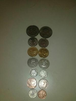 Monedas Colombianas de Centavos