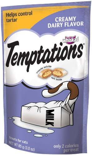 Whiskas Temptations Creamy Dairy Flavour Treats For Cats,