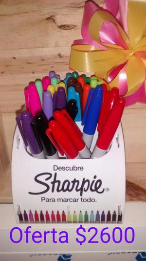 marcadores sharpie